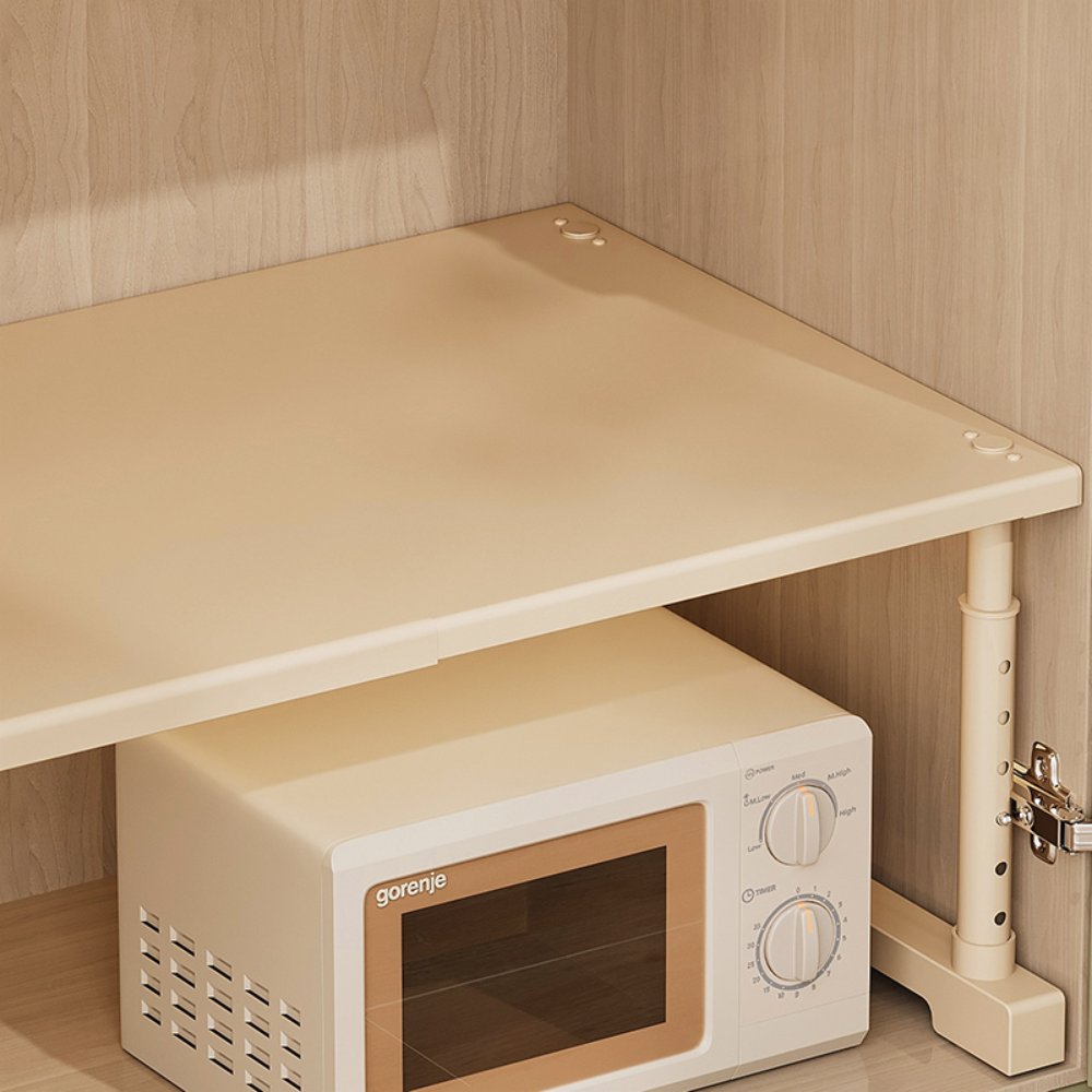 Storage & Organization Cream Iron Closet Shelf Divider